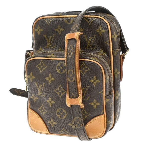 LOUIS VUITTON Amazon Crossbody Shoulder Bag Monogram Leather BN - Picture 1 of 16
